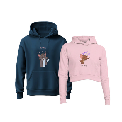 Tom and Jerry Couple Hoodie