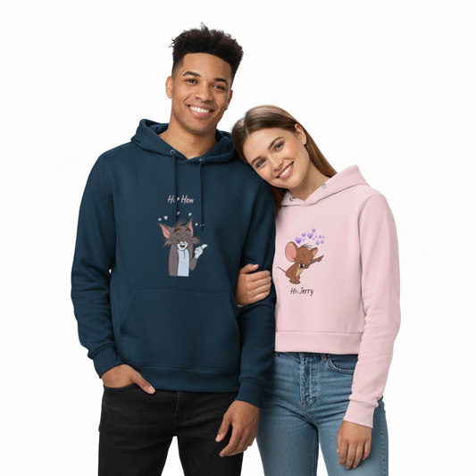 Tom and Jerry Couple Hoodie