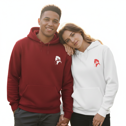 The "Better Together" Essential Minimalist Couple Hoodies – Soulmate Edition